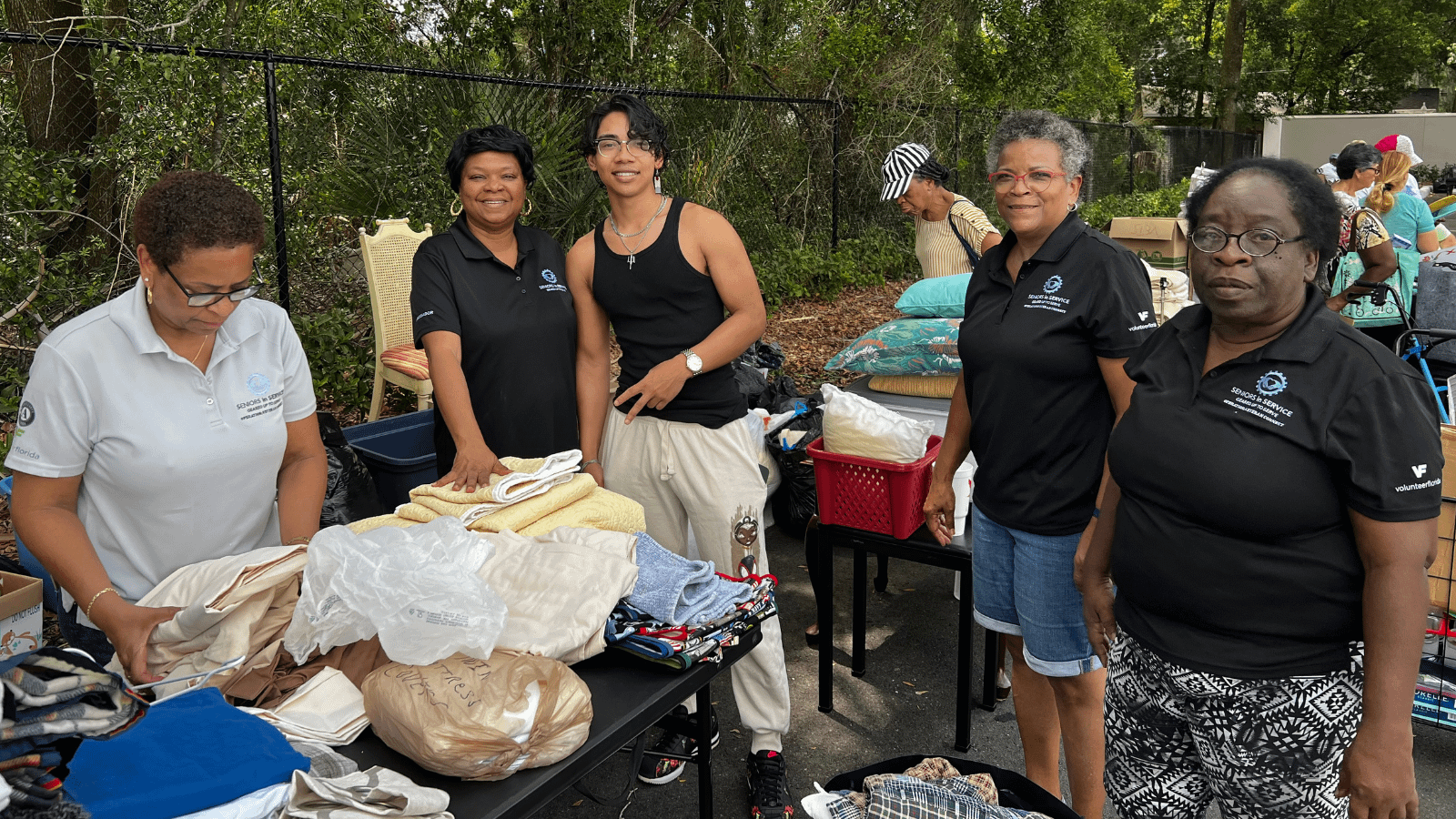 AmeriCorps members of all ages working side-by-side through Seniors in Service of Tampa Bay.