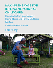 Making the Case for Intergenerational Childcare report cover