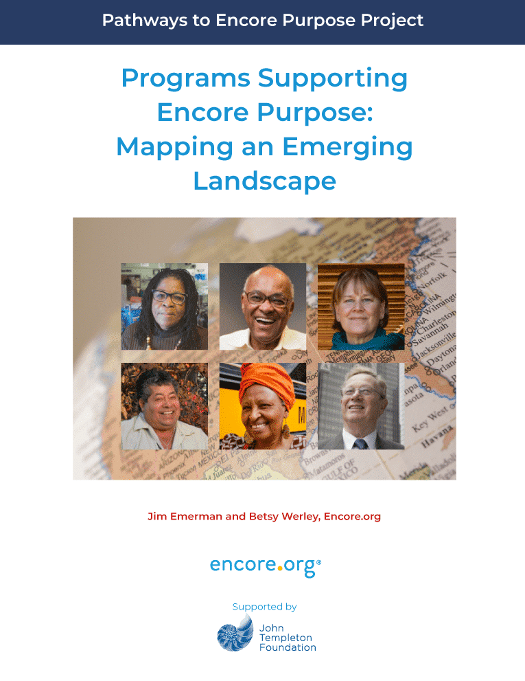 report cover: mapping an emerging landscape